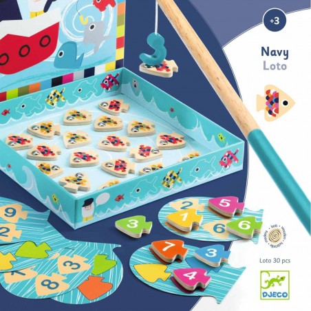 Navy Loto Pêche - Jeux de société - Djeco
