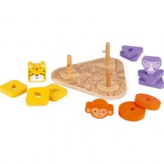 Jeu en bois - J'Apprends à Visser Afrique 2