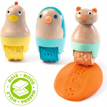 Mapataroule - Activité de pâte à modeler - Djeco