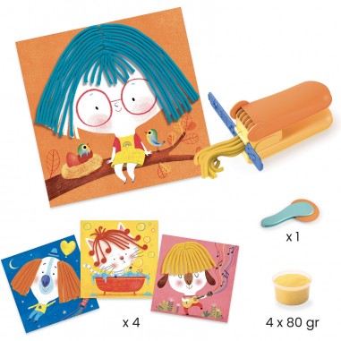 Modelage - Bouclettes Et Cheveux Raides - Djeco