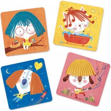 Modelage - Bouclettes Et Cheveux Raides - Djeco