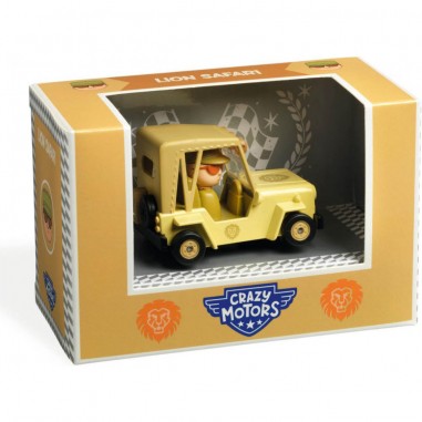 Crazy Motors - Lion Safari - Djeco