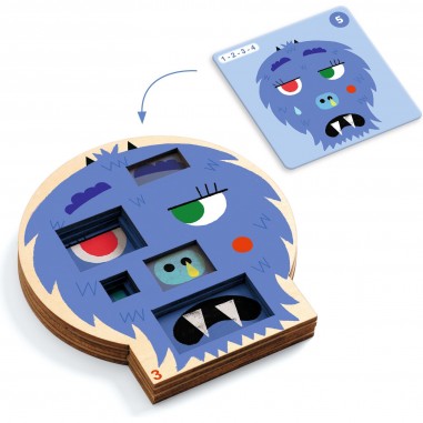 Sologic - Crazy faces - Djeco