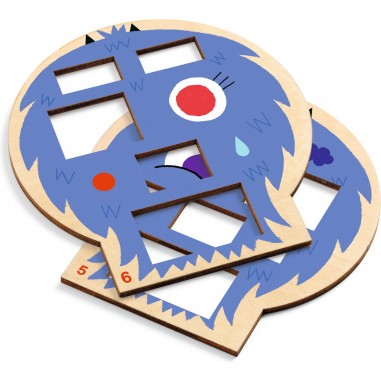 Sologic - Crazy faces - Djeco