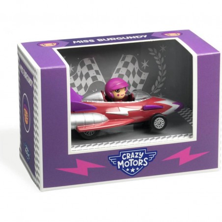 Crazy Motors - Miss Burgundy - Djeco