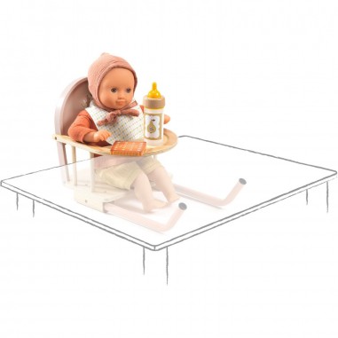 Pomea - Le repas - Siège de table - Djeco