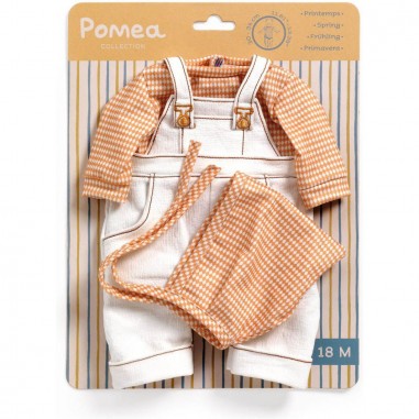 Pomea -Vêtements de poupées - Cannelle - Djeco