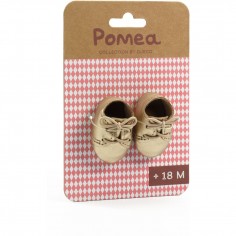 4paires Poupée Chaussures En Cuir PU Strap Cheville Pour 18 Pouces