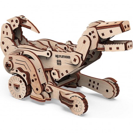 Maquette Dinocar mobile 3D en bois - Puzzle - Mr Playwood