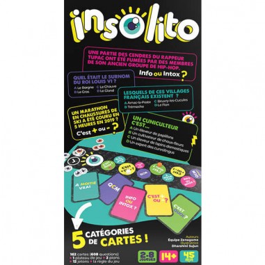 Insolito - Un jeu - Zenagame