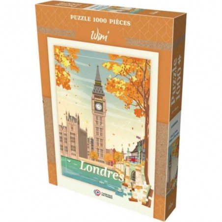 Puzzle Wim - Londres - 1000 Pièces Jeux classiques - Wim!
