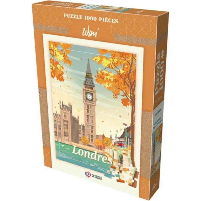 Wim! Puzzle Londres 1000 Pièces
