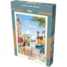 Puzzle Wim - Paris Montmartre - 1000 Pièces Jeux classiques - Wim!