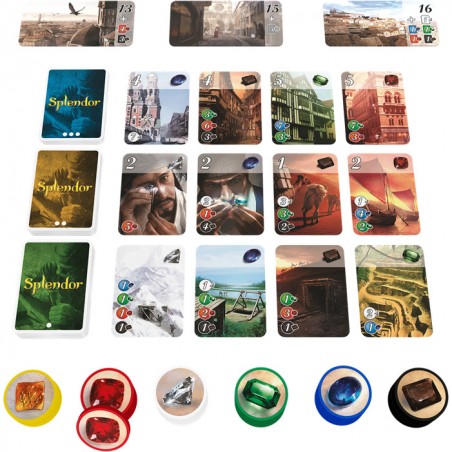 Splendor - Les Cités de Splendor Extension - Jeu de société - Space Cowboys