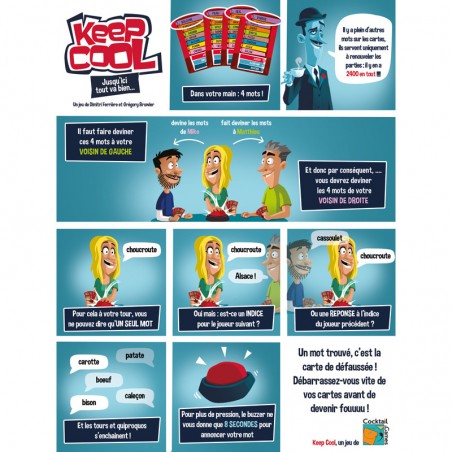 Keep Cool - Cocktail Games - Jeux de Société - Asmodee