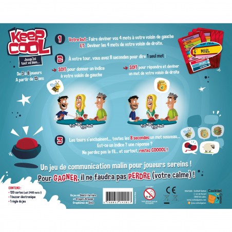 Keep Cool - Cocktail Games - Jeux de Société - Asmodee