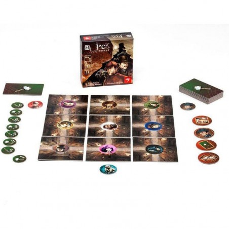 Mr Jack pocket - jeu d'enquête et de tactique - Asmodée - Asmodee