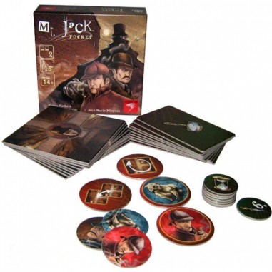 Mr Jack pocket - jeu d'enquête et de tactique - Asmodée - Asmodee