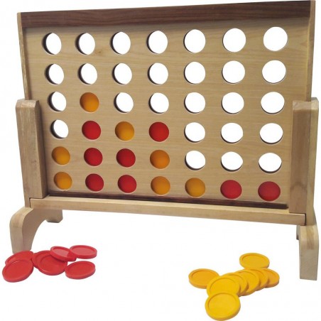 Mini 4 Mango 80 cm - Jeu de puissance 4 - Jeu de stratégie Asmodee - Carrom Art