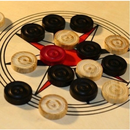 Carrom mango 66 - Jeux classiques - Jeux de société - Carrom Art