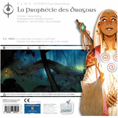 Time Stories - La Prophétie des Dragons - Jeu de société - Space Cowboys