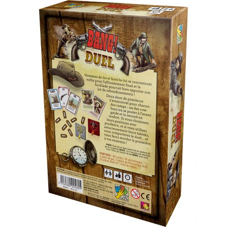 Bang ! Le duel - Jeu de société Da Vinci Giochi - Dv Giochi