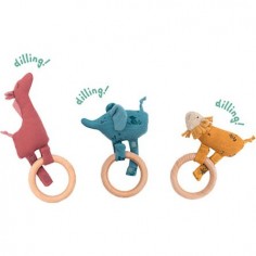 Hochet en bois Girafe Moulin Roty - Sous mon Baobab 2