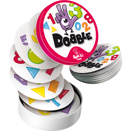 Dobble 123 - Jeu de société - Zygomatic - Asmodee