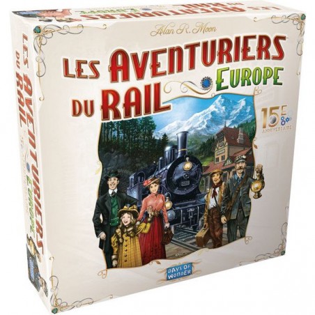 Les Aventuriers du Rail - Europe 15e Anniversaire - Jeux de société - Days Of Wonder
