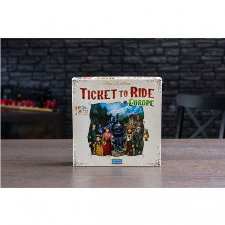 Les Aventuriers du Rail - Europe 15e Anniversaire - Jeux de société - Days Of Wonder