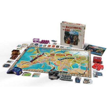 Les Aventuriers du Rail - Europe 15e Anniversaire - Jeux de société - Days Of Wonder