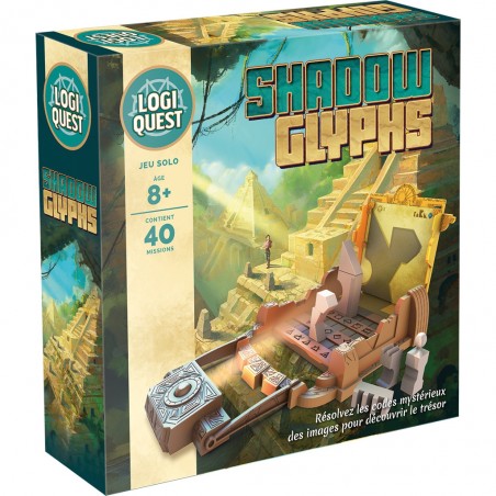 Shadow Glyphs - Série Logiquest - Jeu de Réflexion - Asmodee