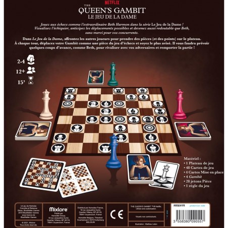 Queen's Gambit: Le Jeu de la Dame - Mixlore - Jeux de société - Asmodee