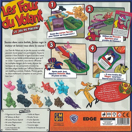 Les Fous Du Volant - Jeux de société - Edge - Cmon
