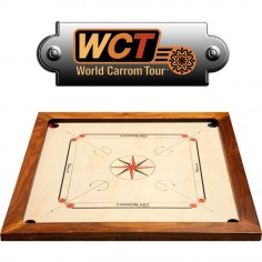 Carrom Wct Ellora 85 X 85 - Jeux classiques - Jeux de société - Carrom Art