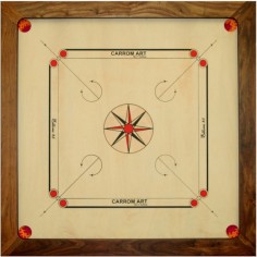 Carrom Wct Ellora 85 X 85 - Jeux classiques - Jeux de société - Carrom Art 2