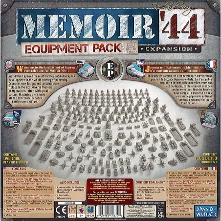 Mémoire 44 : Equipment Pack - Extension - Jeux de société - Days Of Wonder