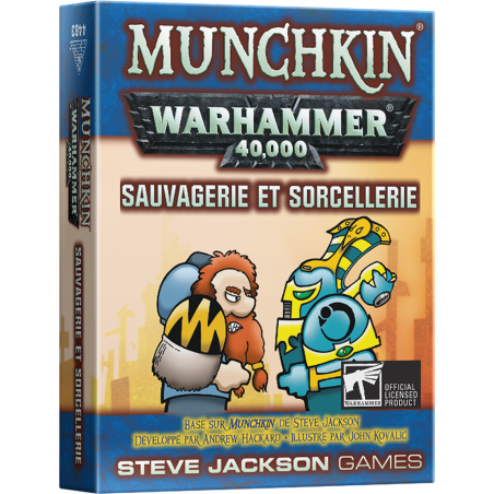 Munchkin Warhammer 40K: Sauvagerie et Sorcellerie - Jeux de société - Edge