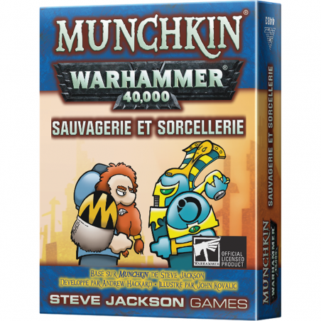 Munchkin Warhammer 40K: Sauvagerie et Sorcellerie - Jeux de société - Edge