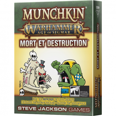 Munchkin Warhammer Age of Sigmar: Mort et Destruction - Jeux de société - Edge