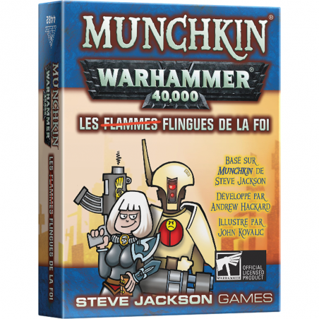 Munchkin Warhammer 40K: Flingues de la Foi - Jeux de société - Edge