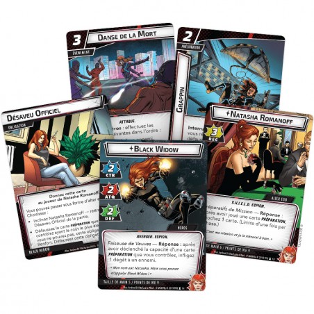 Marvel Champions : Black Widow - Extension - Jeux de société - Fantasy Flight Games