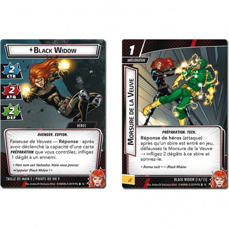 Marvel Champions : Black Widow - Extension - Jeux de société - Fantasy Flight Games