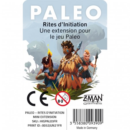 Paleo - Extension Rites d'initiation - Hans im gluck - Jeux de société - Z-man Games