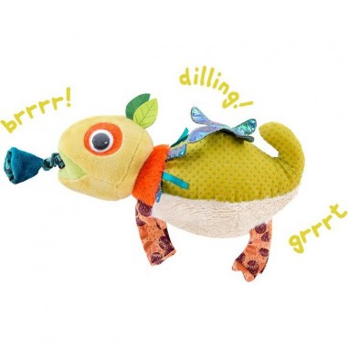 Jouet d'éveil Moulin Roty Caméléon vibreur - Dans la Jungle
