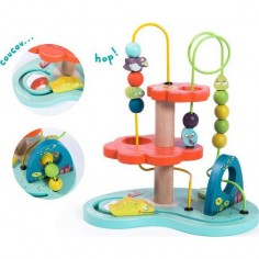Circuit de perles en bois Dans la Jungle - Moulin Roty 2