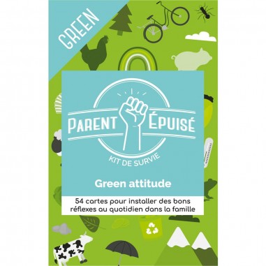 Parent Epuisé: Kit de survie Green Attitude - Jeux de société - Parent Epuisé - Asmodee