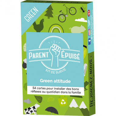 Parent Epuisé: Kit de survie Green Attitude - Jeux de société - Parent Epuisé - Asmodee