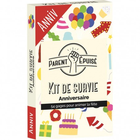 Parent Épuisé: Kit De Survie Anniversaire - Jeux de société - Parent Epuisé - Parent épuisé