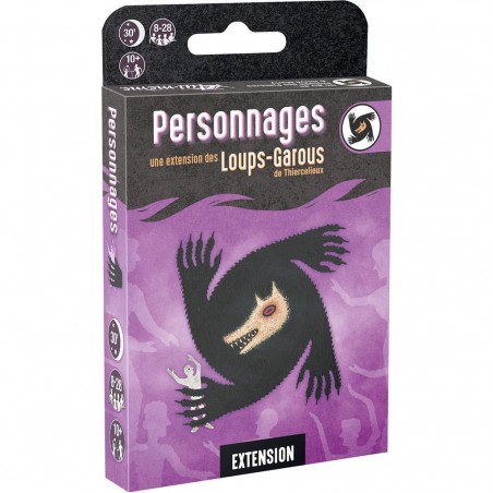 Les loups-garous de Thiercelieux : Personnages - Extension - Jeux de société - Asmodee
